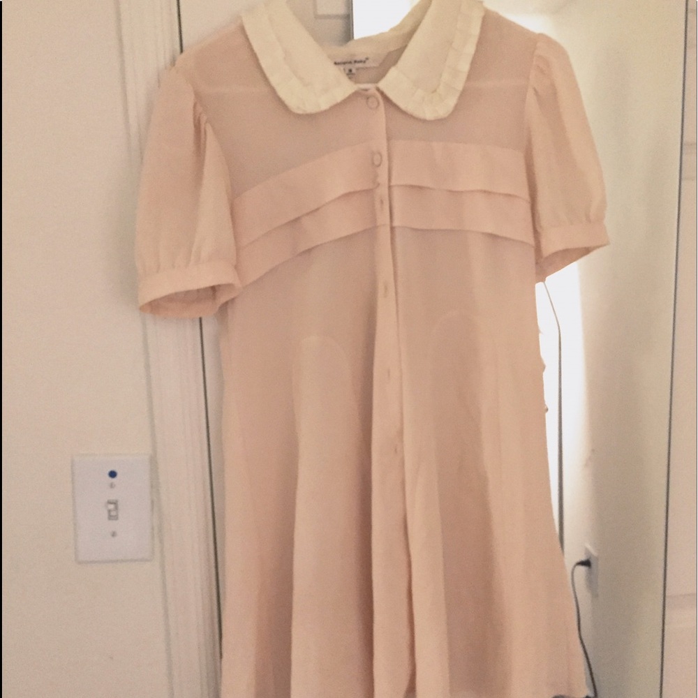 Banana baby cute organza dress