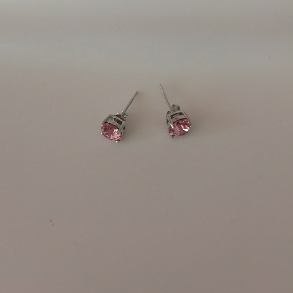 PINK DIAMOND EARRINGS