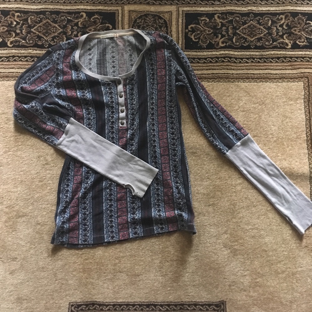 Alternative Clothing long sleeve Henley