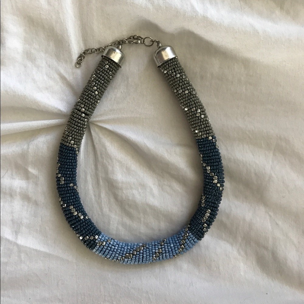 Francesca's Beaded Ombré Necklace