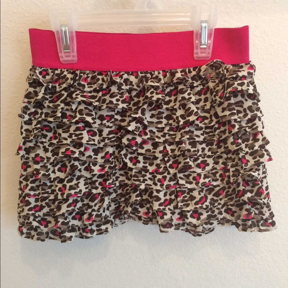 Justice Ruffle Skirt