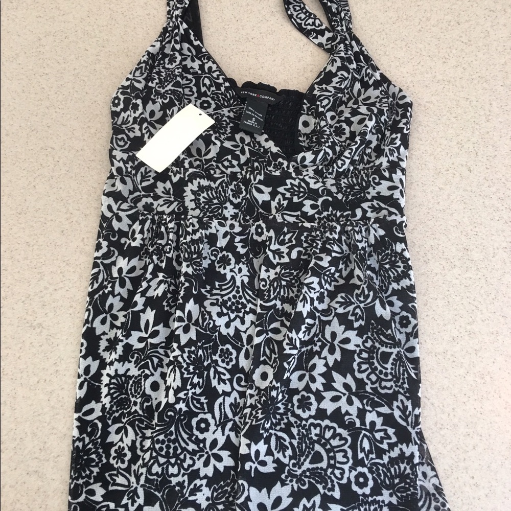 New York & Company New Floral Tank Top