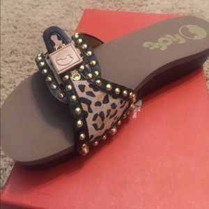 Flogg Nolita Leopard size 7