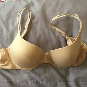 Nude Aerie Sunny Demi Bra 34D