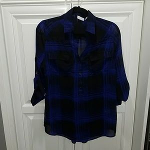 Sheer portofino blouse