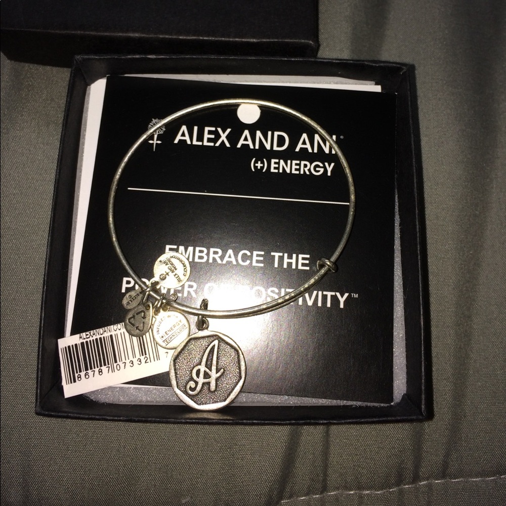 "A" Alex And Ani bracelet