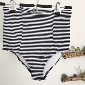 NWOT 60s Style High Waisted Bikini Bottoms
