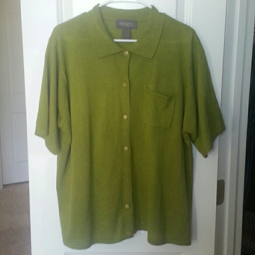 Lane Bryant designs short sleeve sweater 18/20