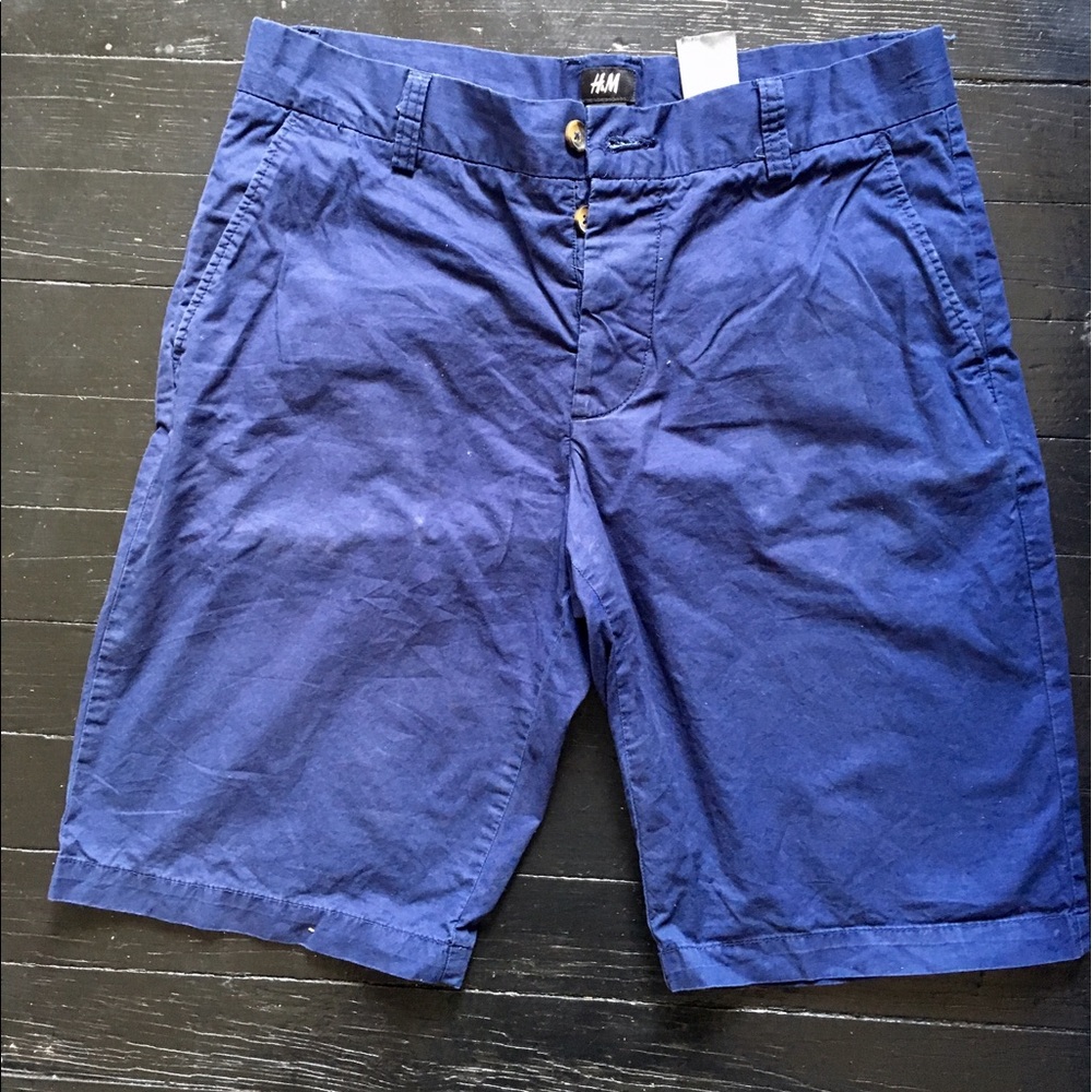 Navy blue shorts