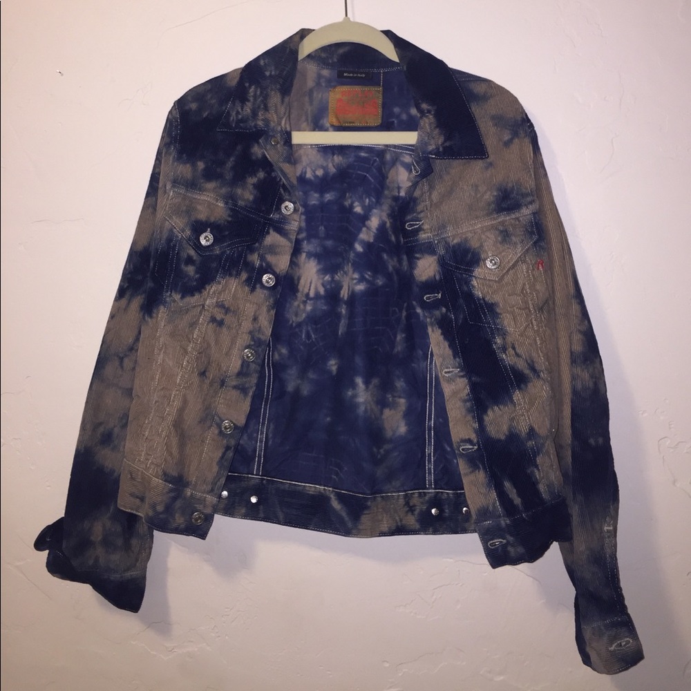 100% Italian. Tie dye jacket!