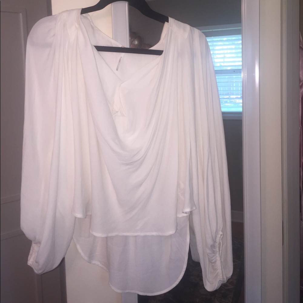 Free People high low blouse