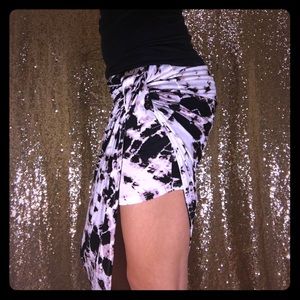 Charlotte Russe Tie Dye Assymetrical Skirt NWOT