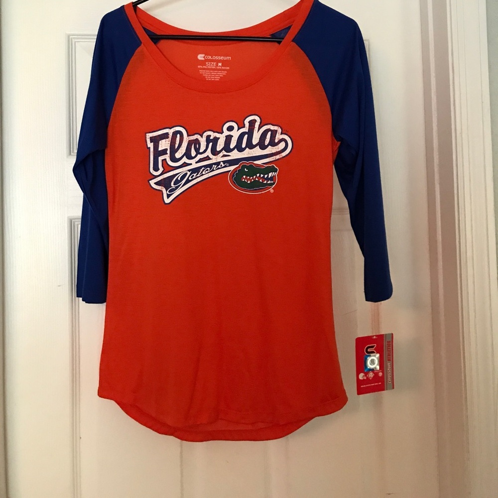 Women's Gator baseball style tee