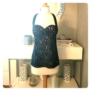 Victoria's Secret Miraculous Bra Top. Black Lace.