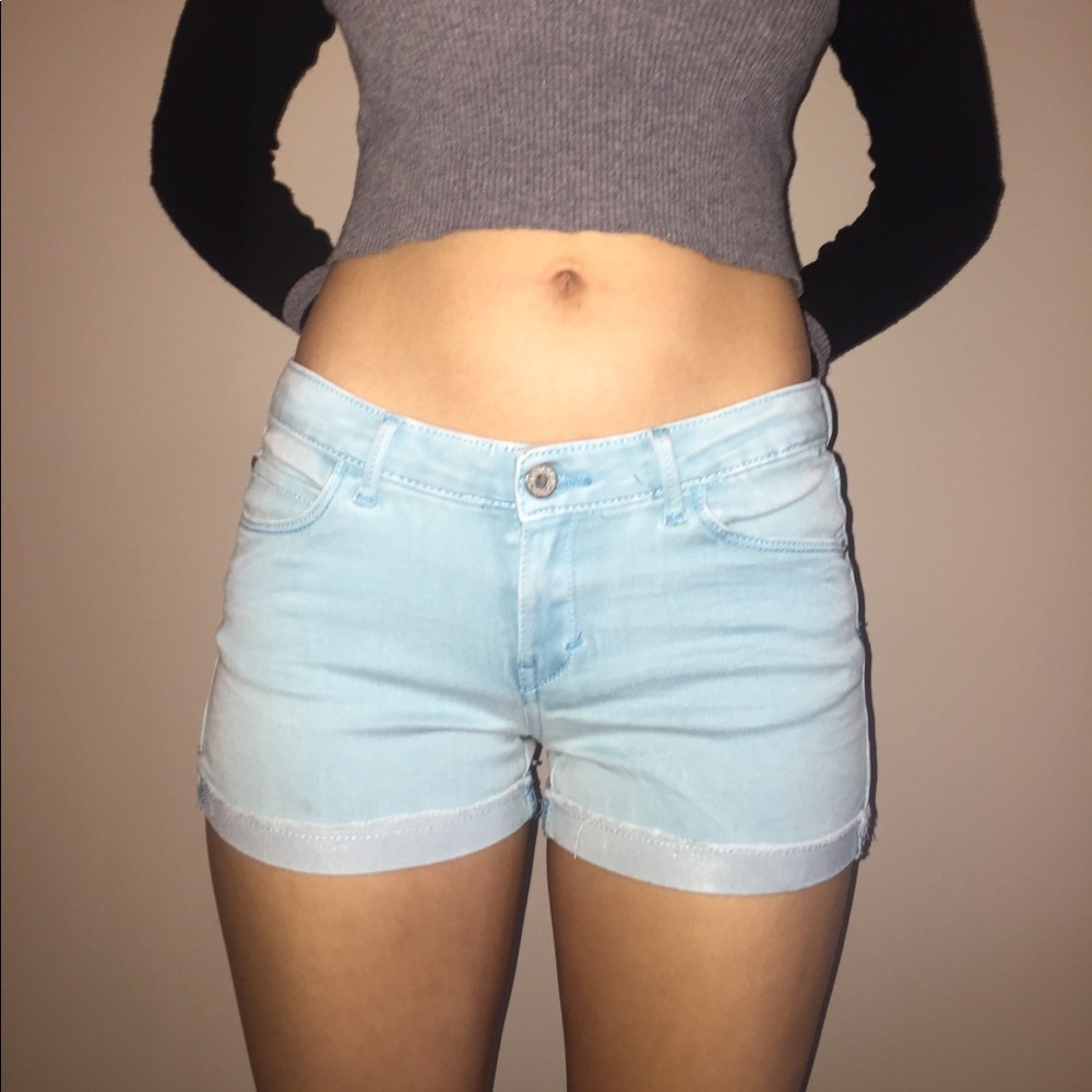 Blue Jean Shorts