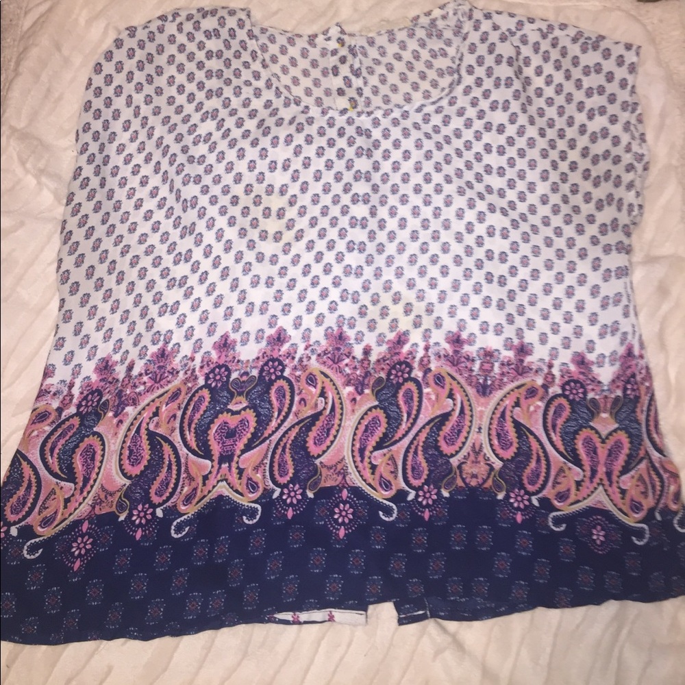 Bohemian style blouse