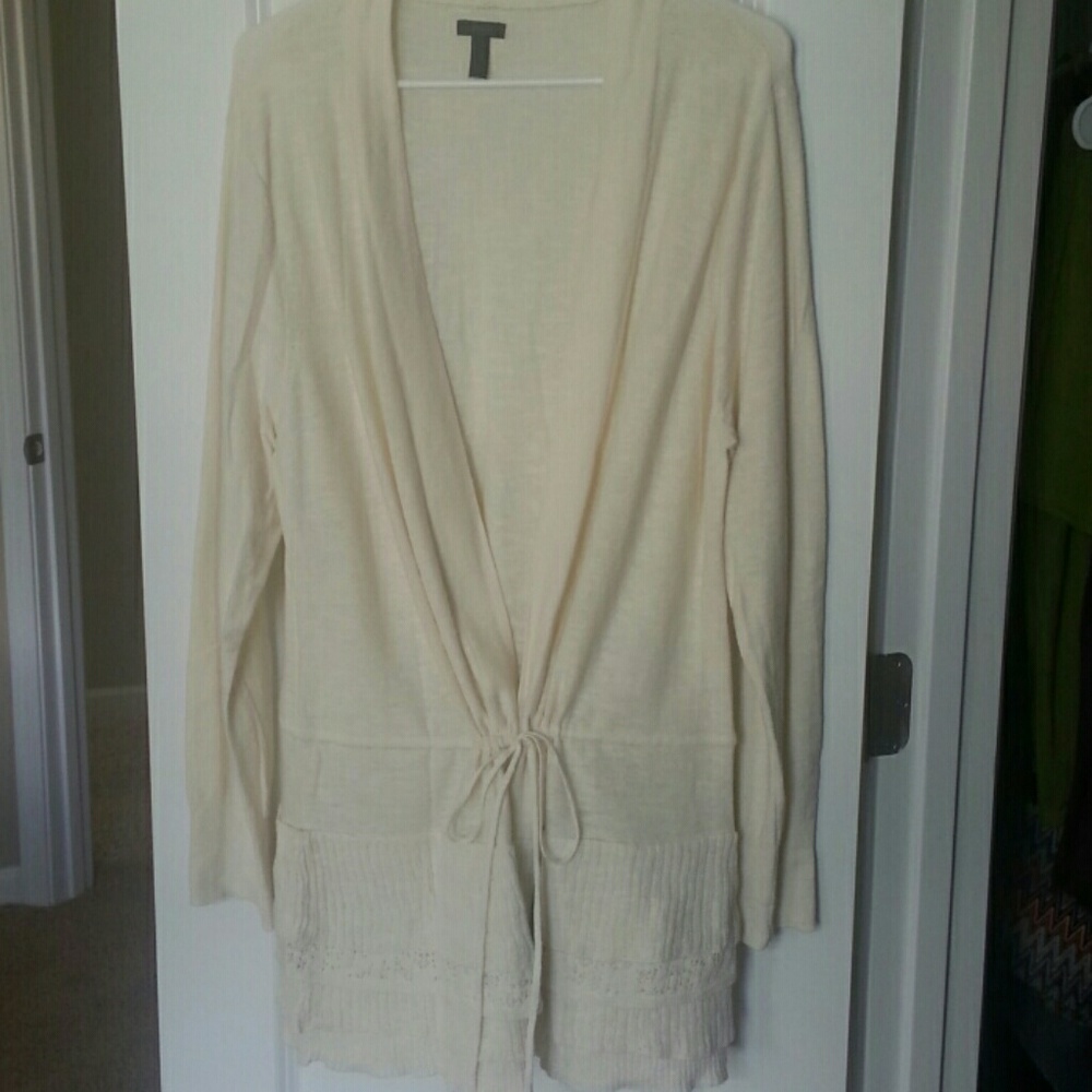 Soma drawstring lightweight sweater xlarge l/sleev