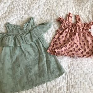 Two cold shoulder items