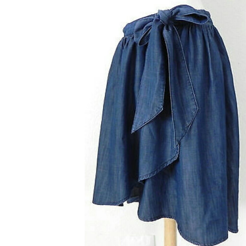 kensie denim skirt