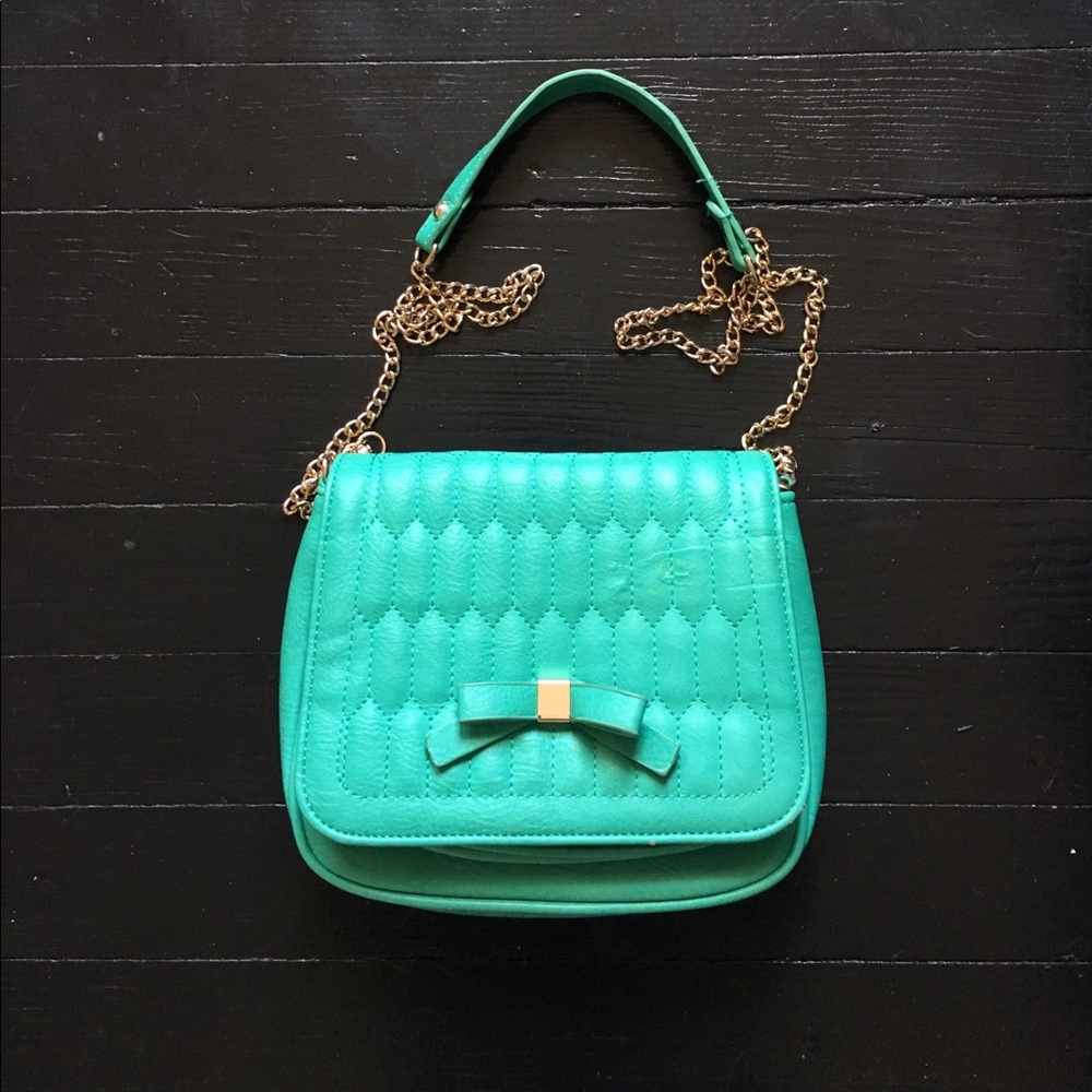 Turquoise purse