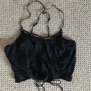 Drawstring Crop Top