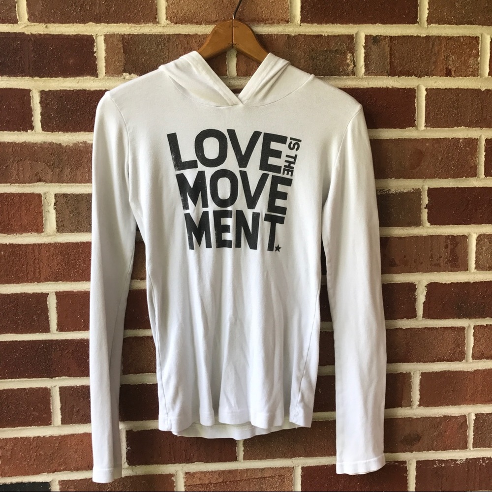 Graphic hoodie long sleeve