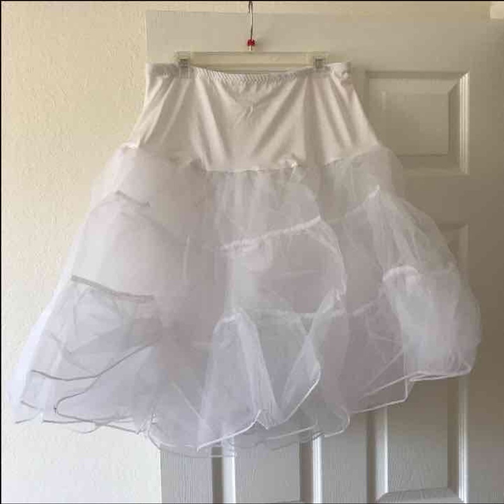 New Underskirt Petticoat Tea Length Skirt