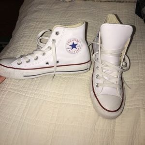 Leather Converse