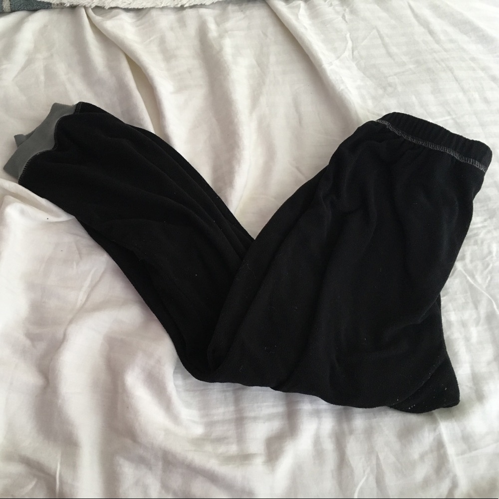 Black grey sleeping Capri joggers