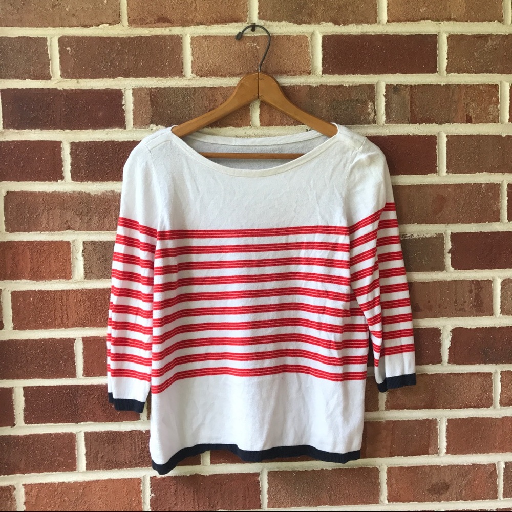 Striped "boat" shirt