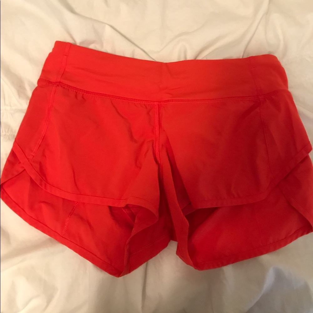 Lulu lemon running shorts