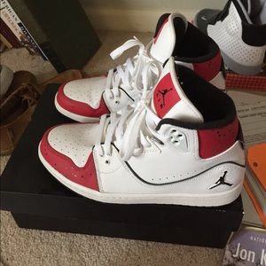 New Jordan 1 Flight 2 White/Red