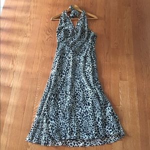 Black and White BCBG pattered dress