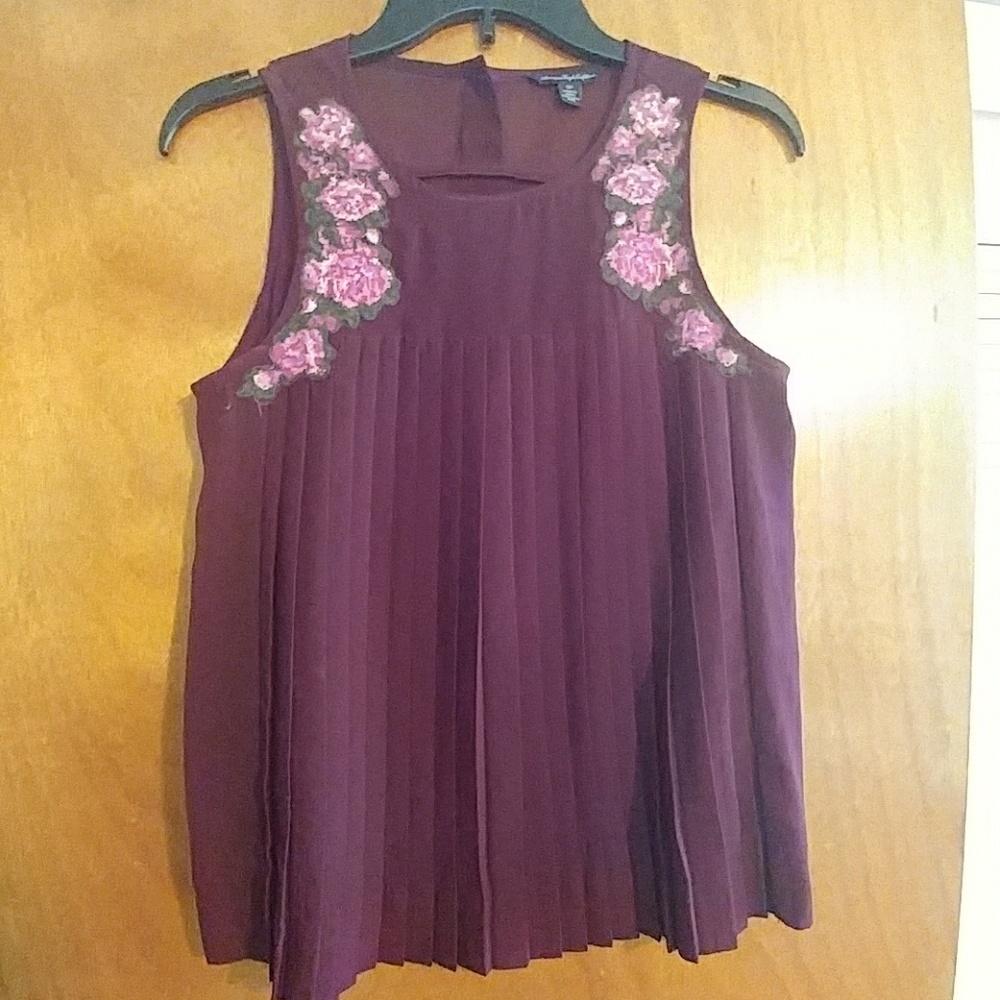 Maroon Floral shirt