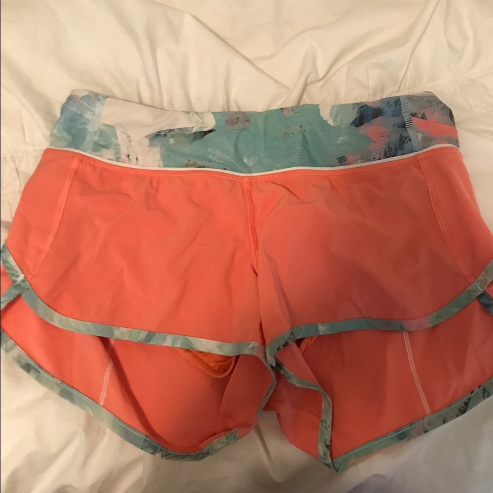 Lulu lemon running shorts