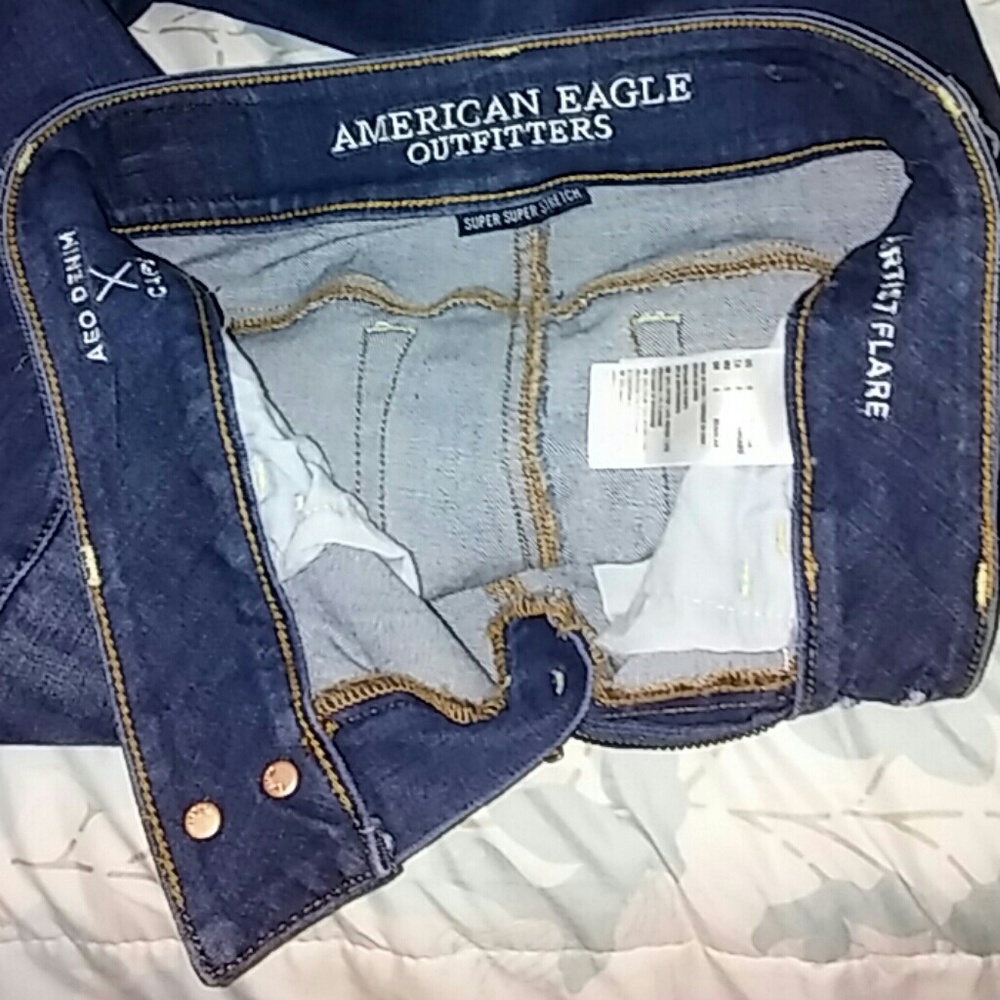 AMERICAN EAGLE OUTFITTERS ARTIST FLARE SIZE 0 REGU