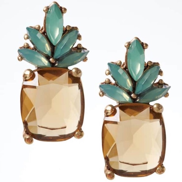 Banana Republic Pineapple Jewel Stud - Picture 7 of 7
