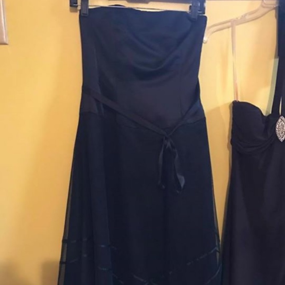 Black staples dress