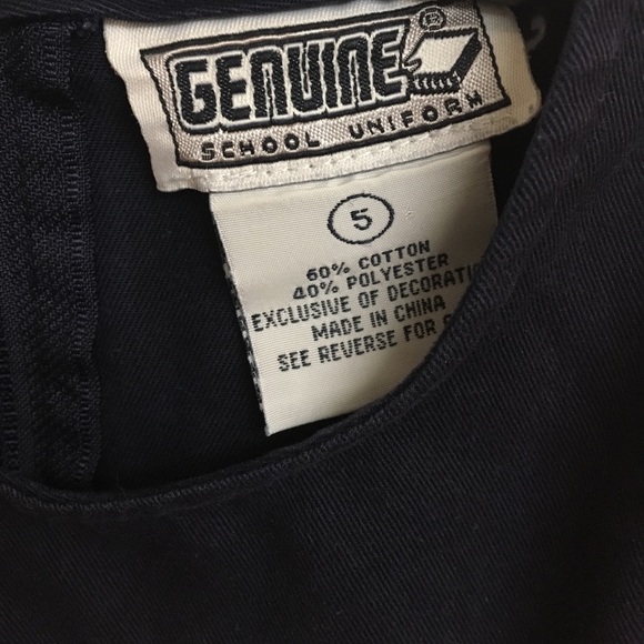 Navy school uniform jumper. - Picture 3 of 3