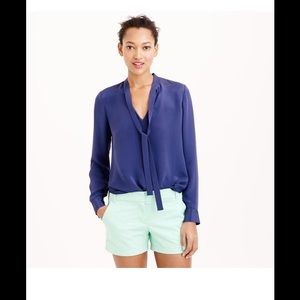 Misty spearmint 4"chino Shorts-J.Crew