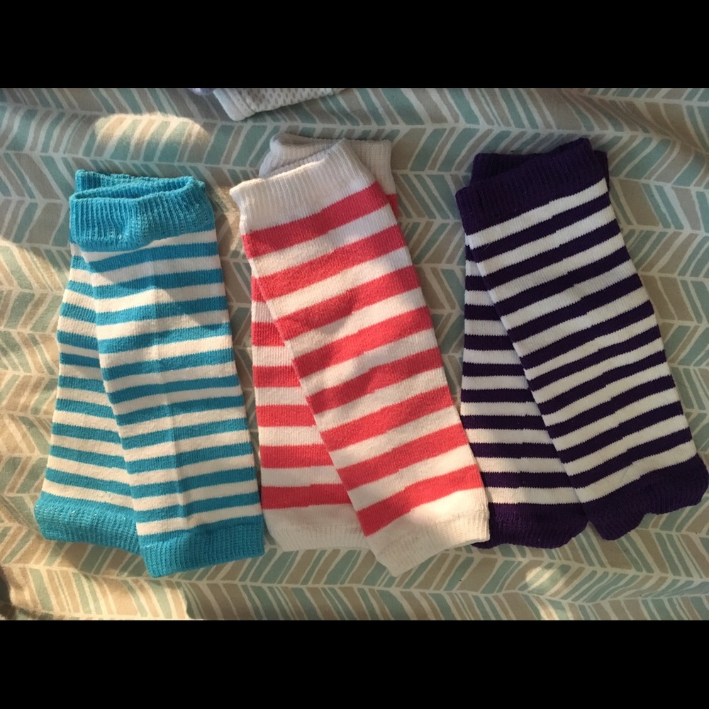 Baby Leg warmers 3 pair