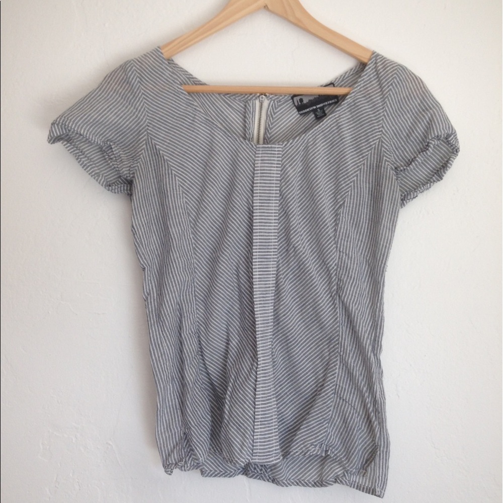 Brooklyn Industries pinstripe top