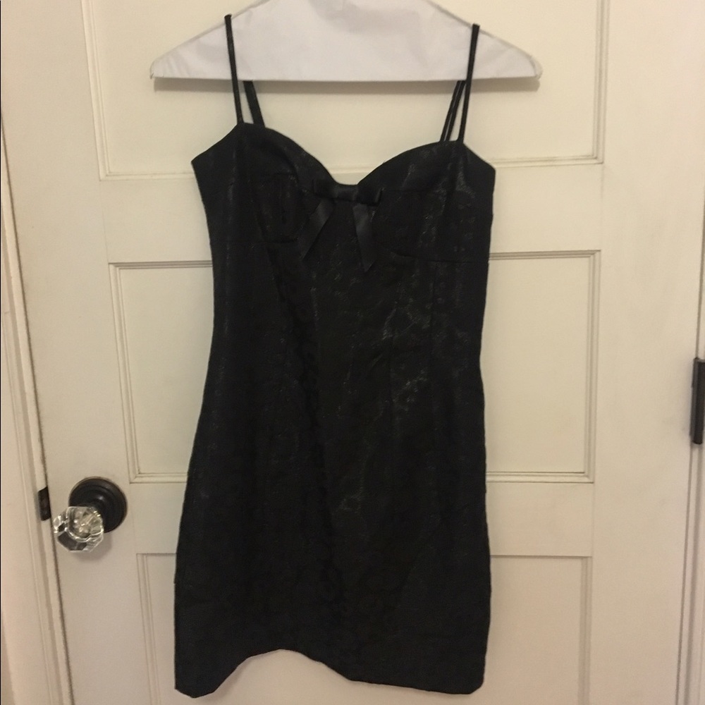 Betsy Johnson spaghetti strap party dress