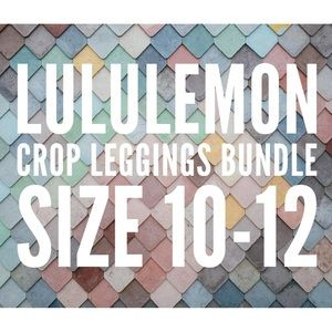 lululemon leggings - crops