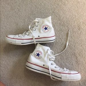 White high top converse