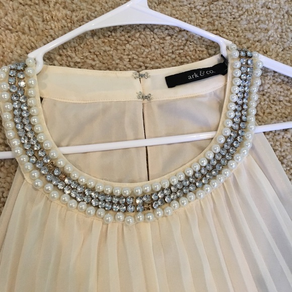 Lulu's Ivory Ruffled Mini Dress - Picture 2 of 4