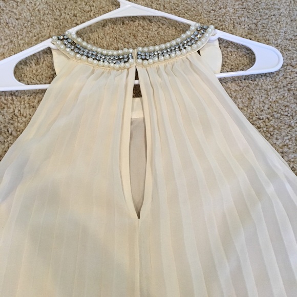 Lulu's Ivory Ruffled Mini Dress - Picture 4 of 4