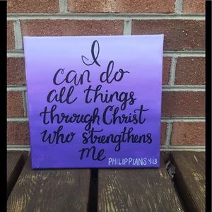 Bible Verse Canvas