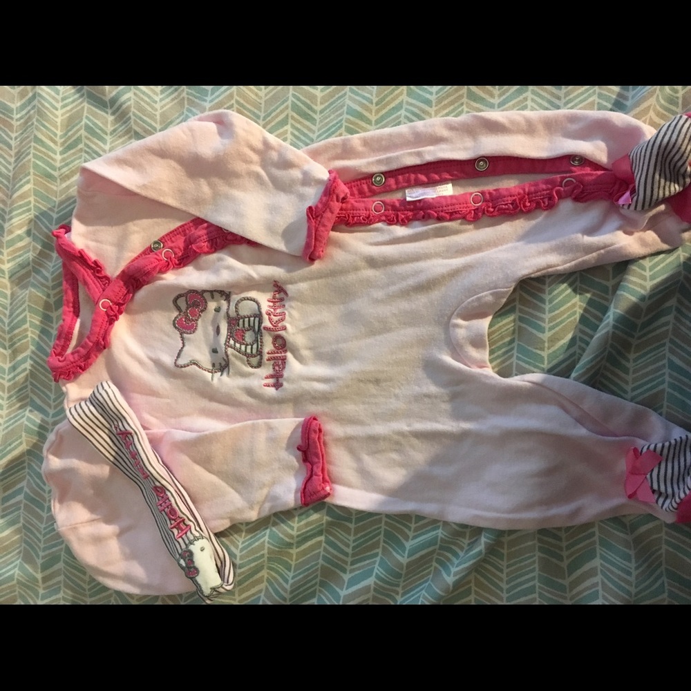 Hello Kitty Pink Pajama set with Hat