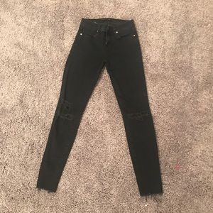 Jbrand high waisted dark denim jeans